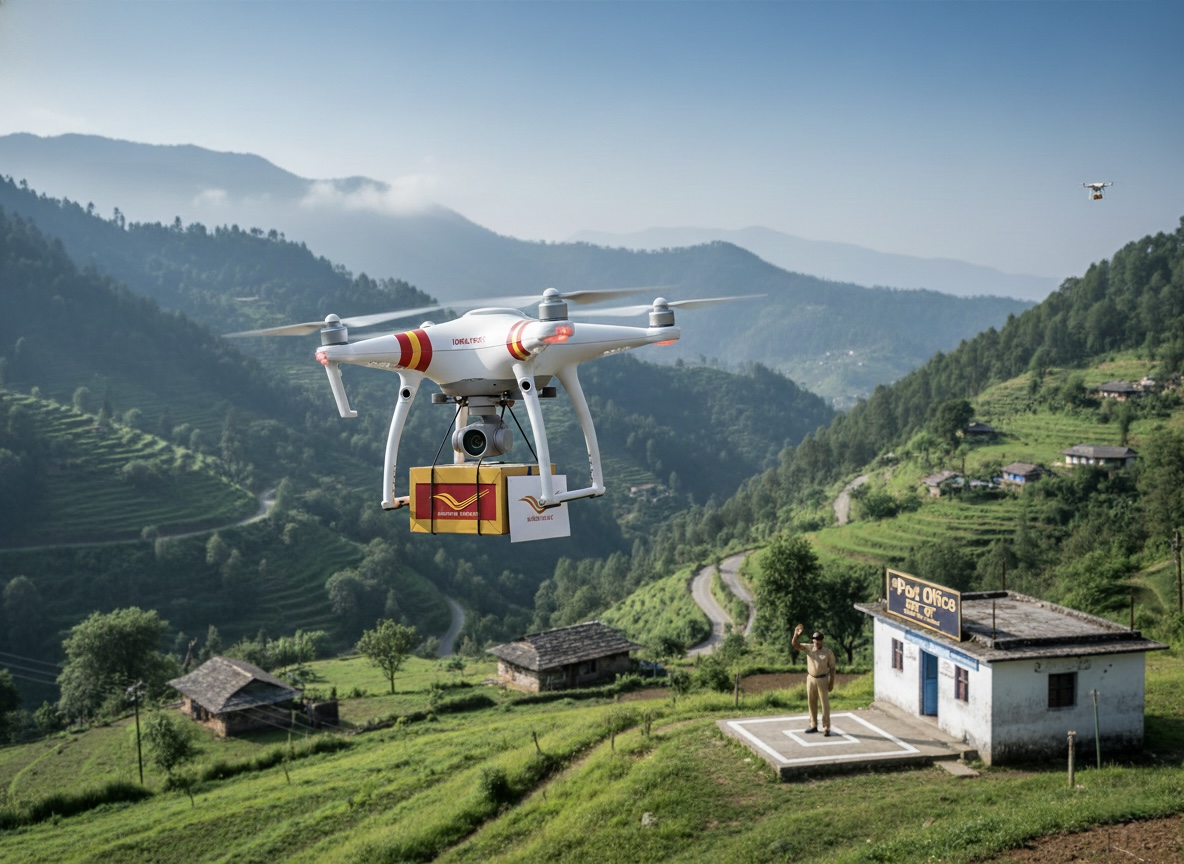 Drone Postal Service: Revolutionizing Mail Delivery in Mountains