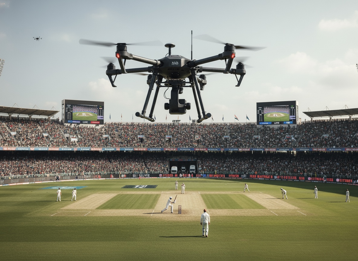 Drones in Sports: Ultimate Aerial Views for Live Broadcasting
