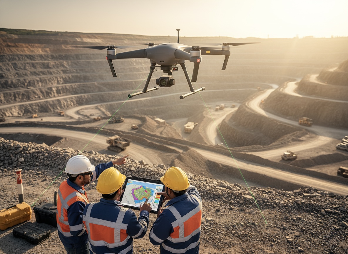 Enhancing Mining Operations with Advanced Drone Surveying & Data