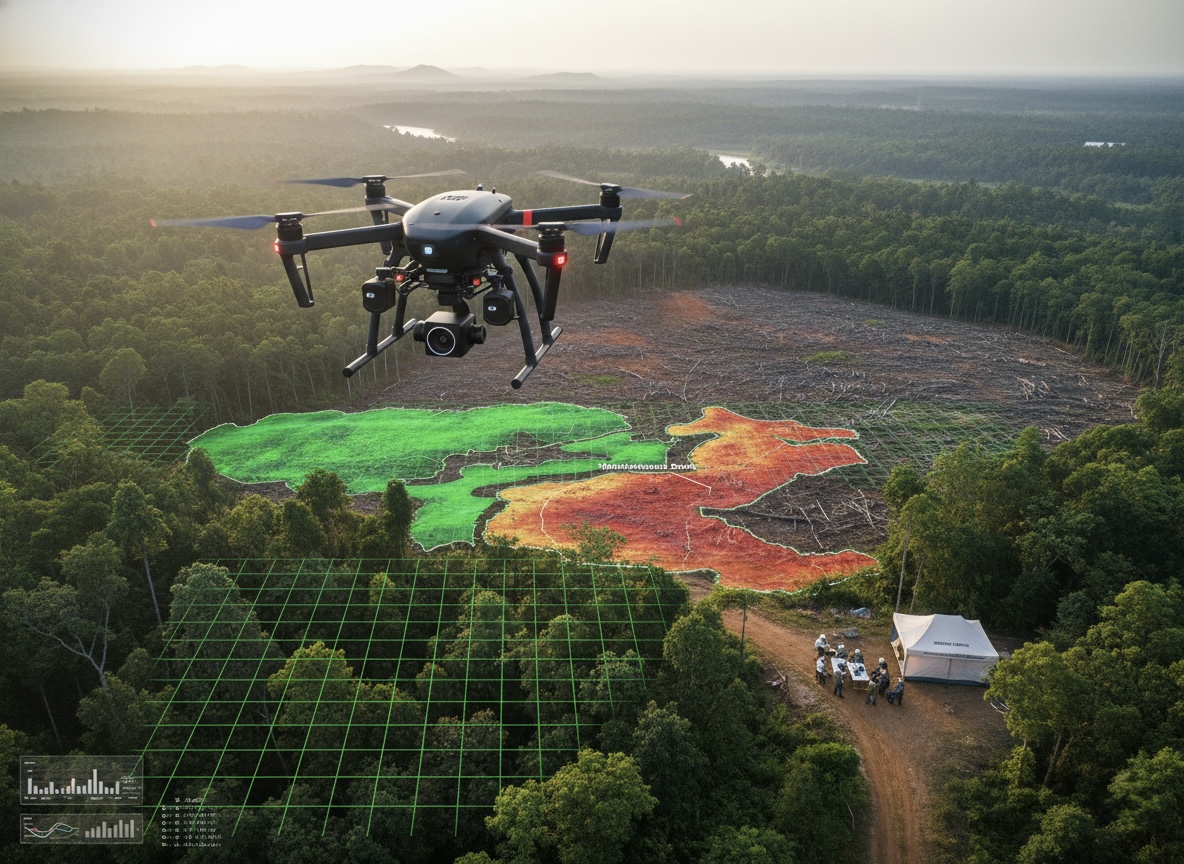 Advanced Drone Forest Mapping for Deforestation & Conservation
