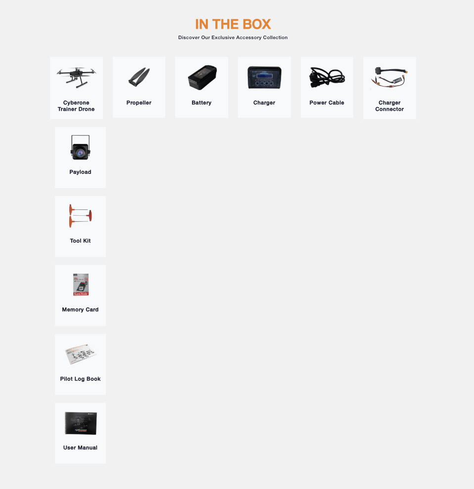 Cyberone Trainer Drone