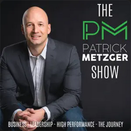 Sid Mohasseb on The Patrick Metzger Show discussing You Are NOT Them!, authenticity, self-awareness, purposeful leadership, and entrepreneurial identity