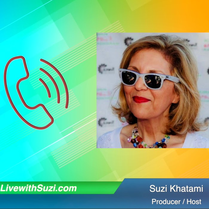 Sid Mohasseb on Live with Suzi discussing authentic entrepreneurship, mindset transformation, and evolving with intention based on his book You Are Not Them!