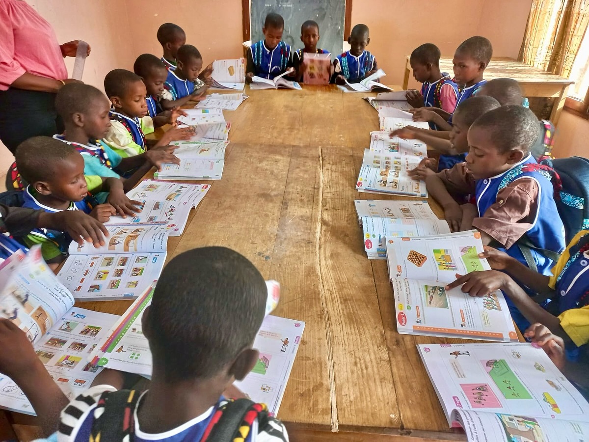 Enfants en classe