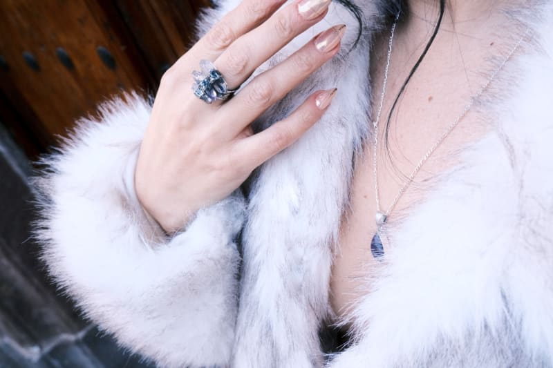 Anillo Amatista de Luz Estudio