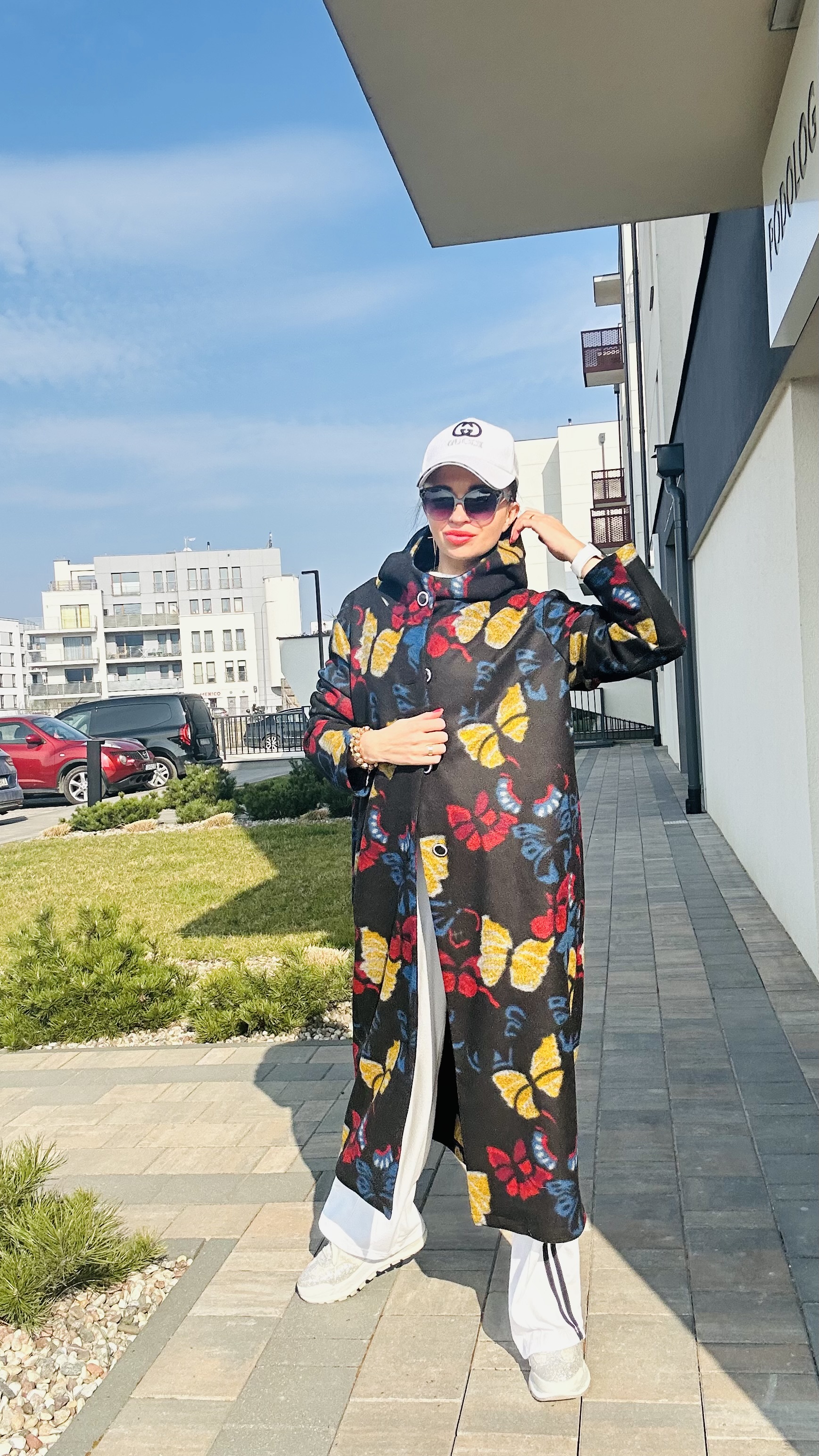 Płaszcz motyl