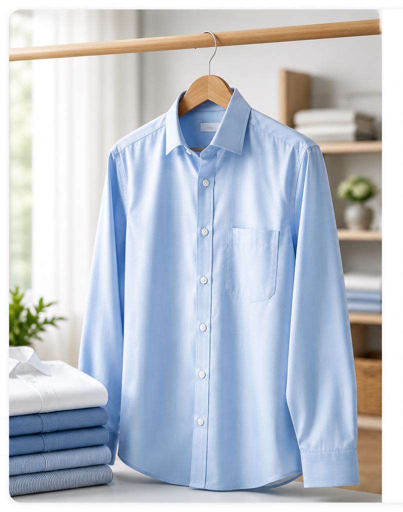 Easy-care finishing for wrinkle-resistant fabrics