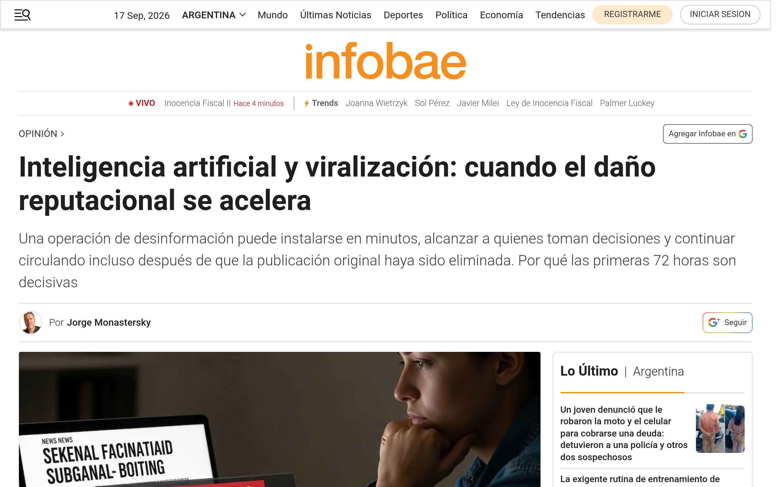 Viralidad asistida por IA: el desafío de cuidar tu reputación digital