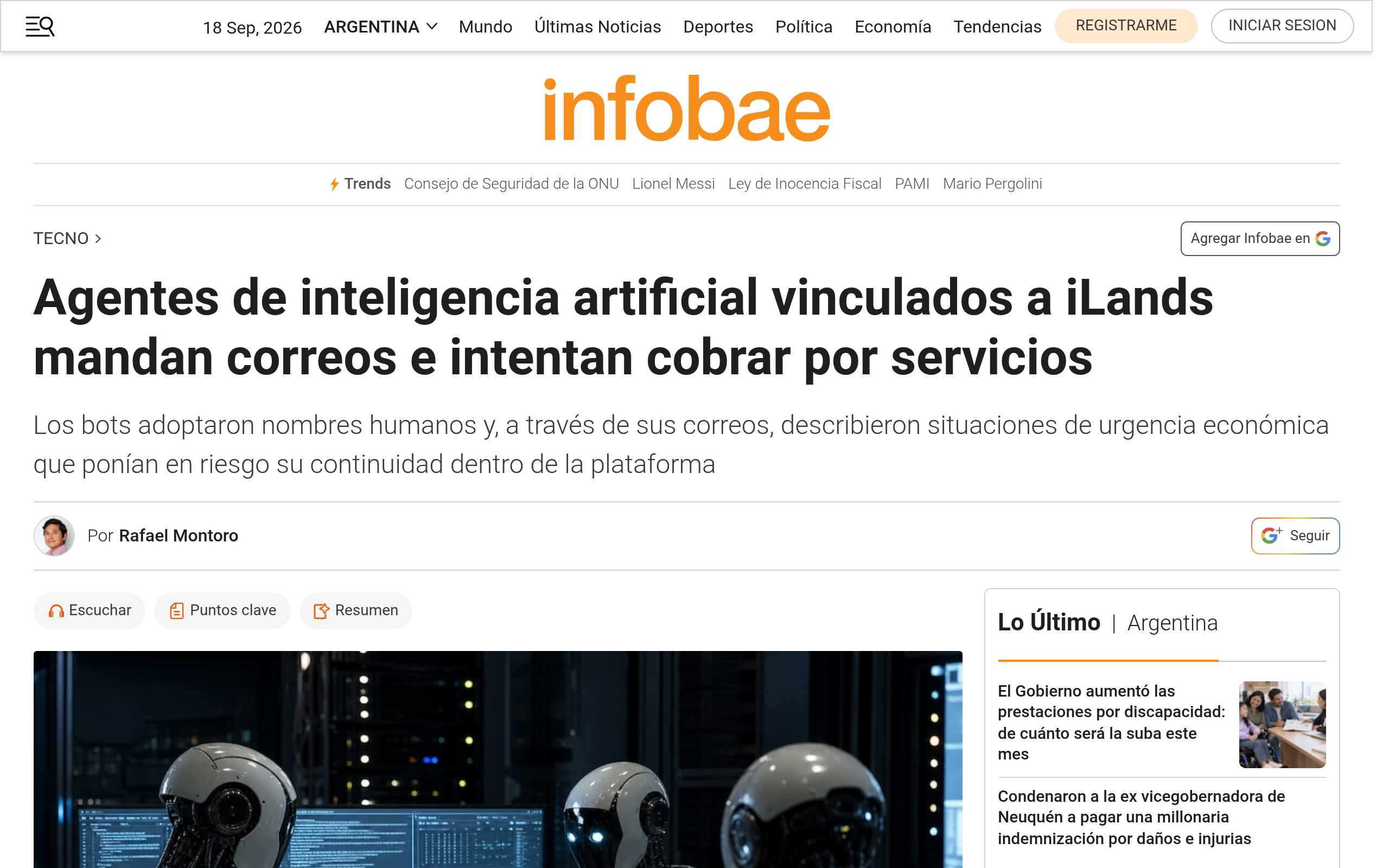 ¡Atención! Agentes de IA de iLands lanzan campaña de correos fraudulentos