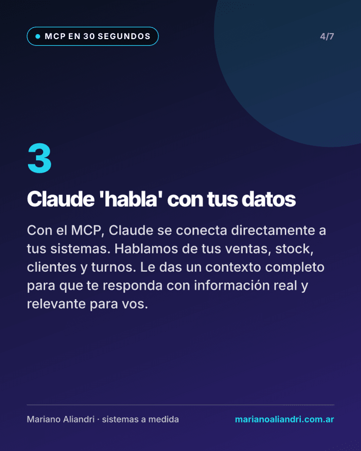 MCP: Tu negocio y Claude, unidos como con un USB-C — 4 de 7