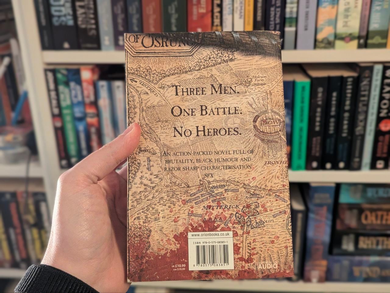 Die Rückseite von The Heroes