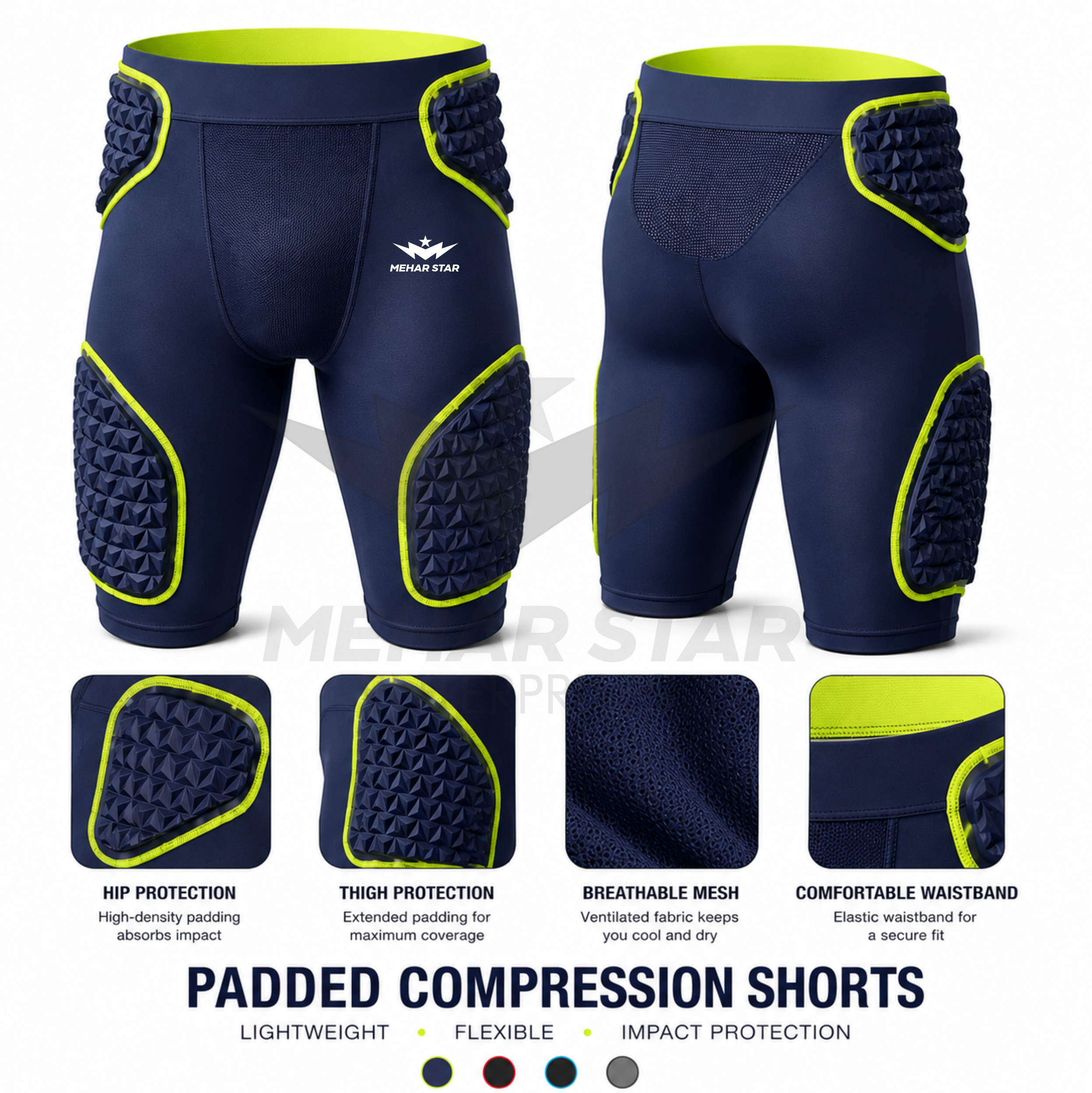 Padded Compression Shorts-MS01