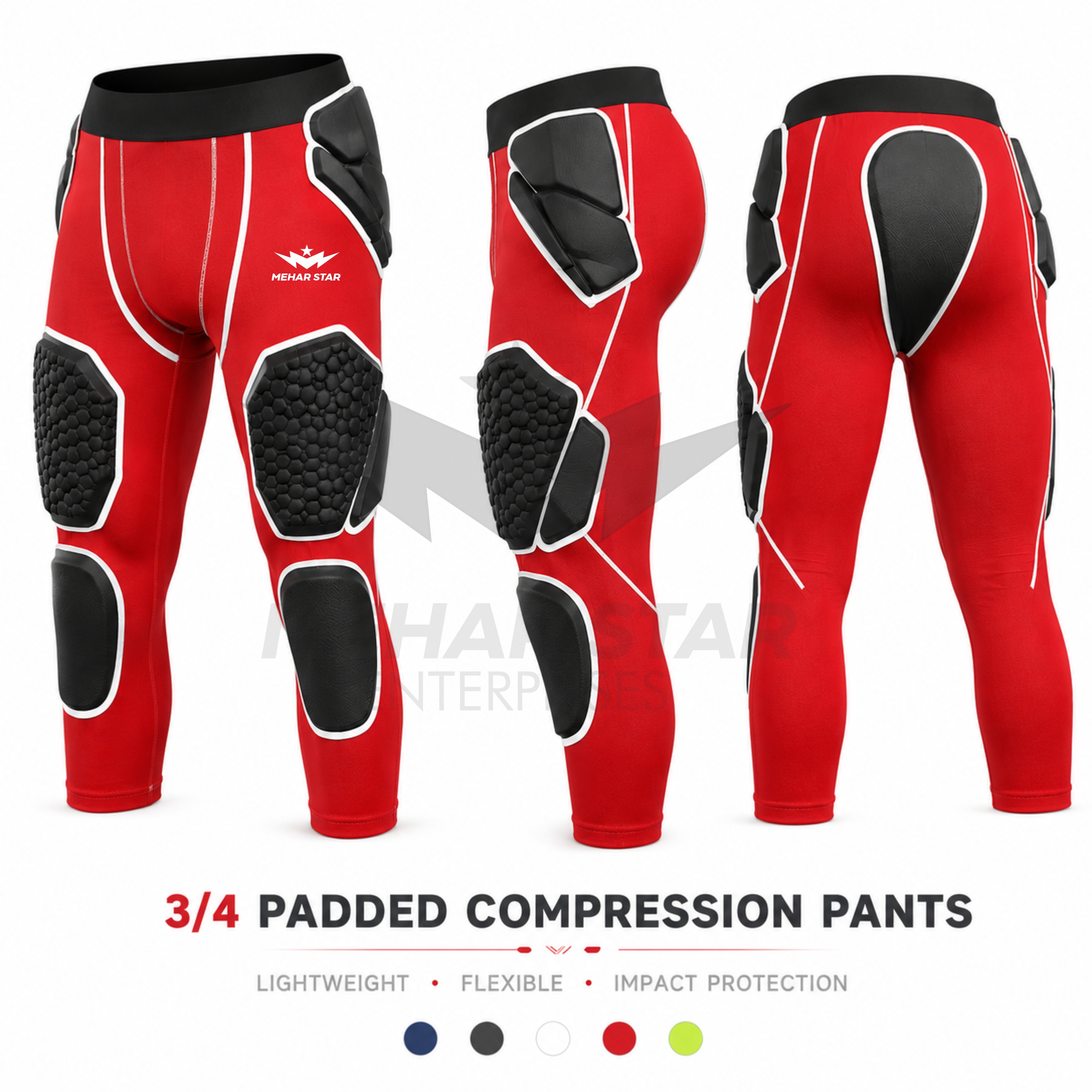 Padded Compression Pants-MS01