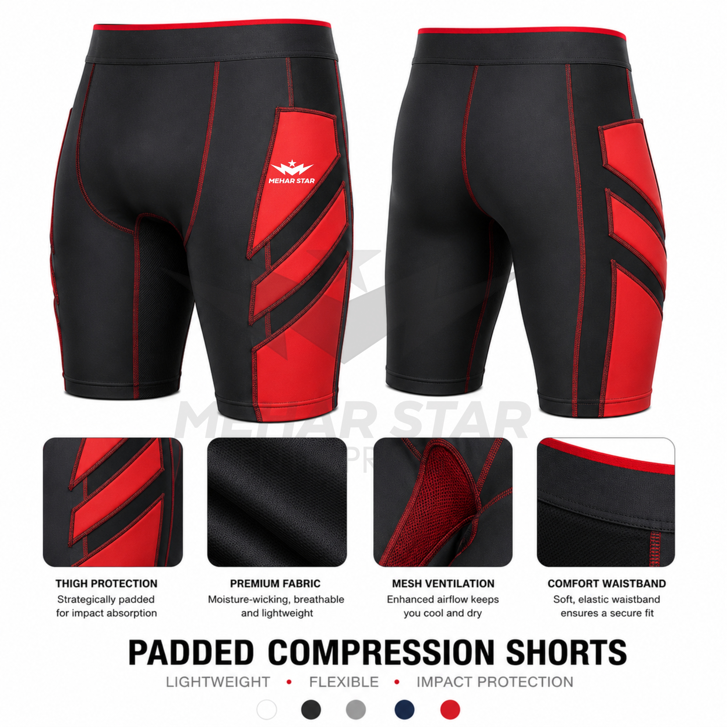 Padded Compression Shorts-MS02