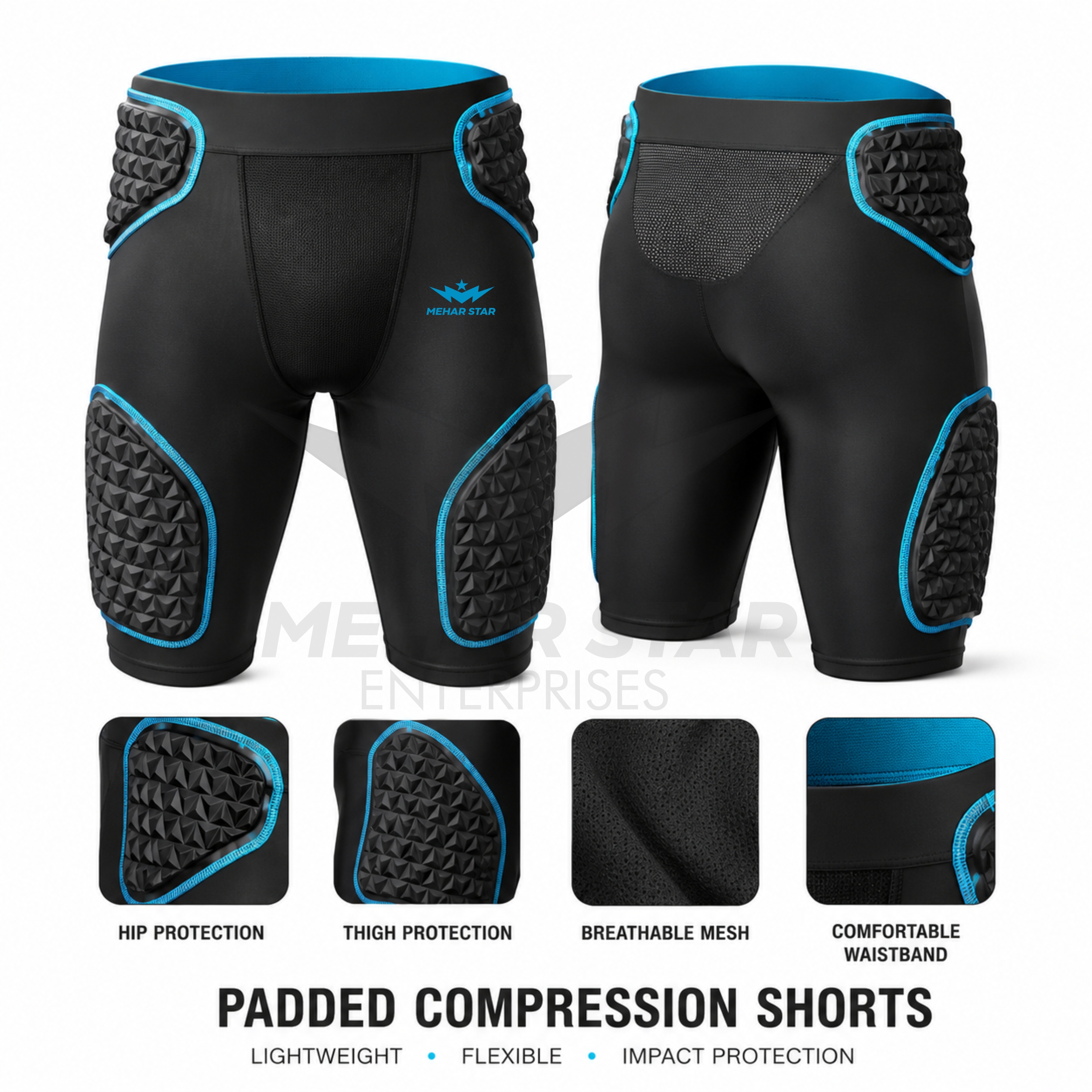Padded Compression Shorts-MS03