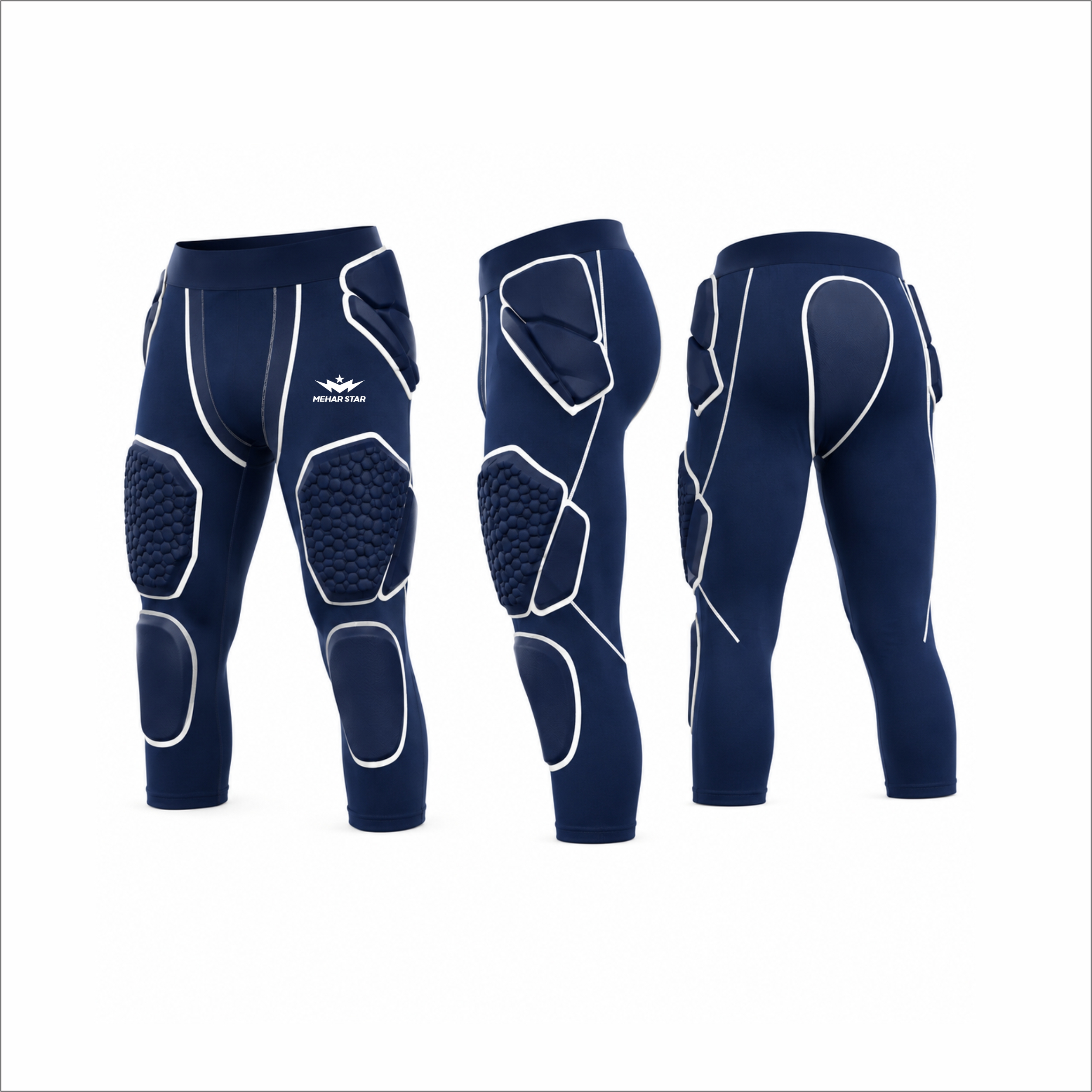 Padded Compression Pants-MS05