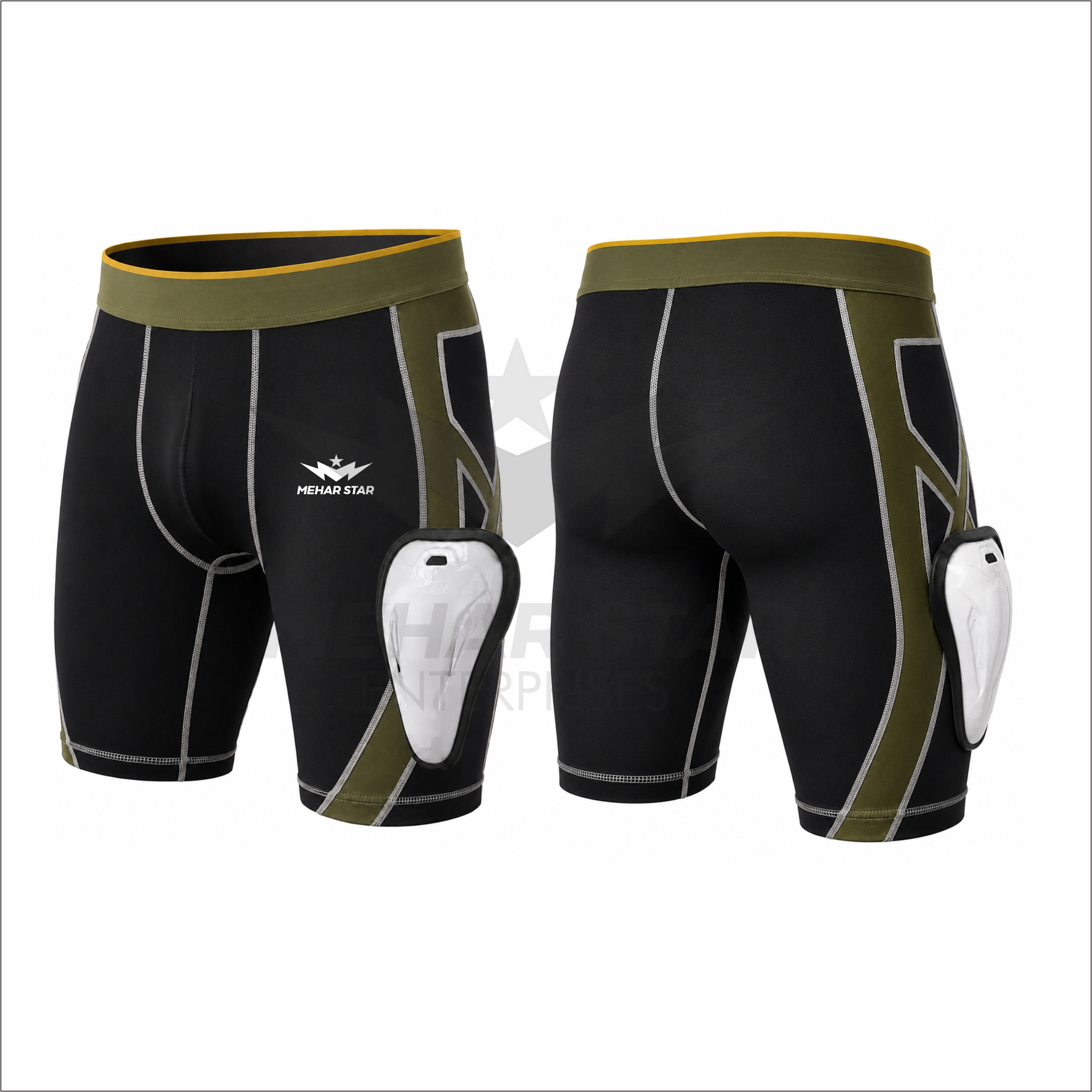 Padded Compression Shorts-MS16