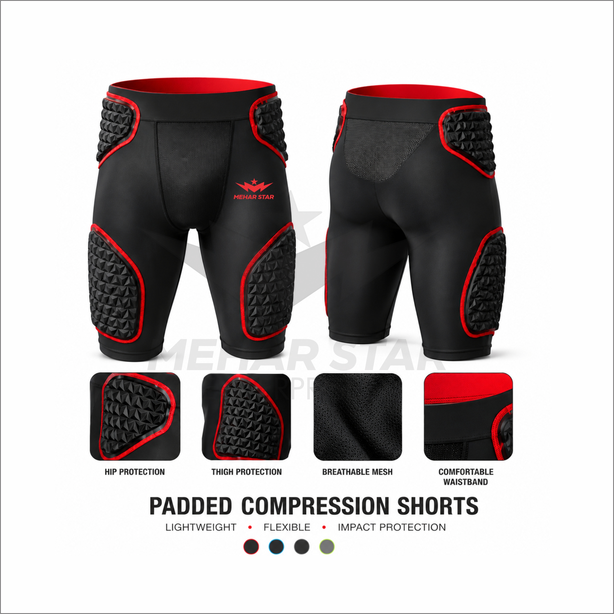 Padded Compression Shorts-MS20