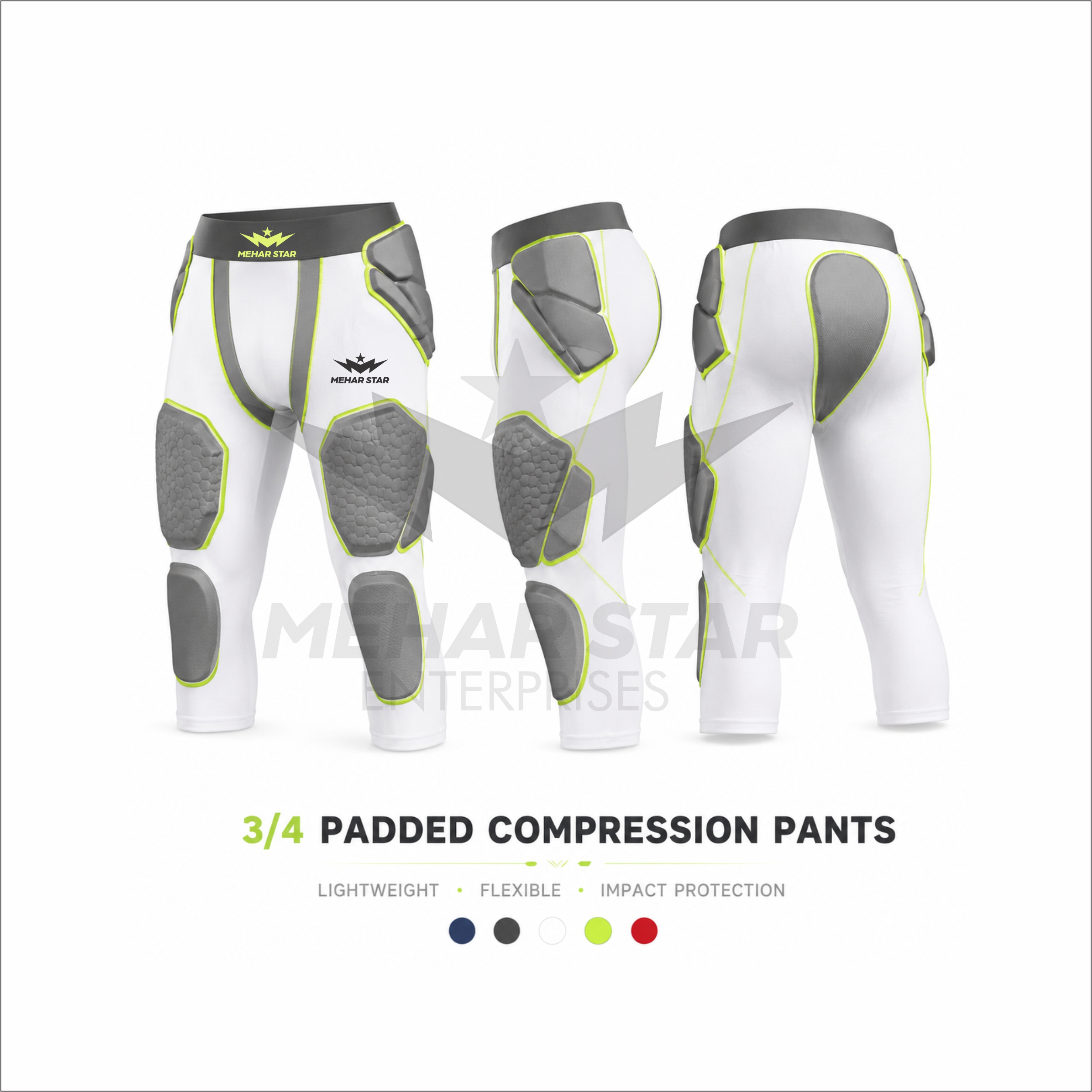 Padded Compression Pants-MS09
