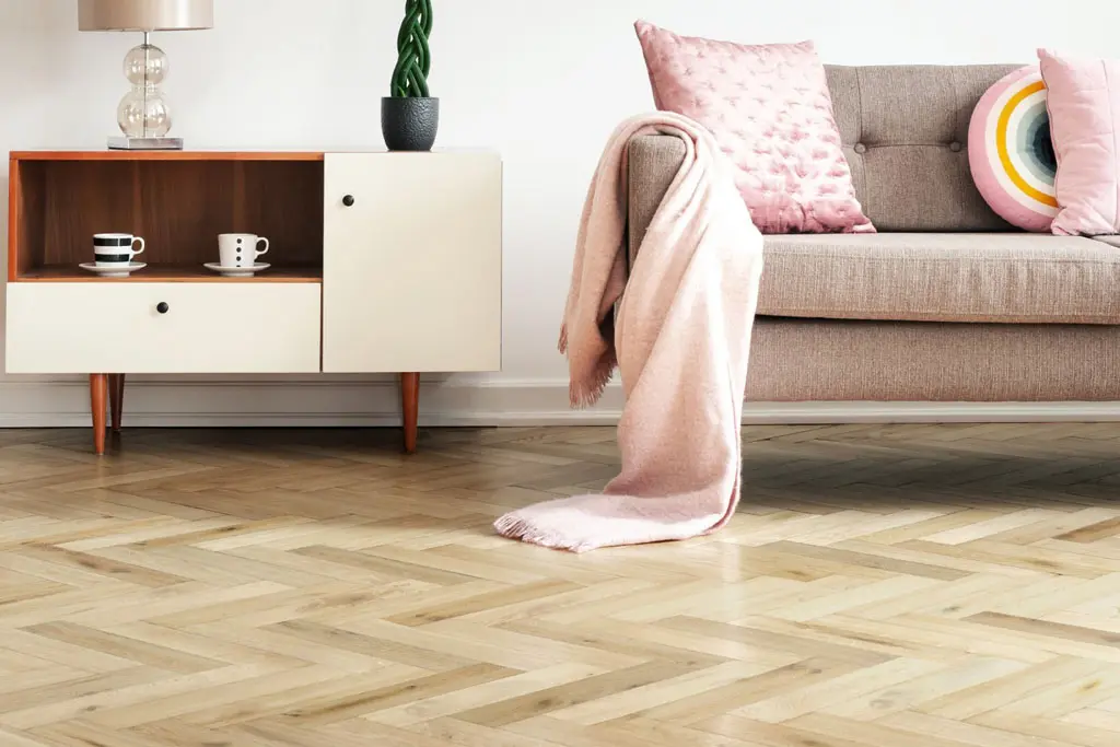 Perla Gris Herringbone view 2