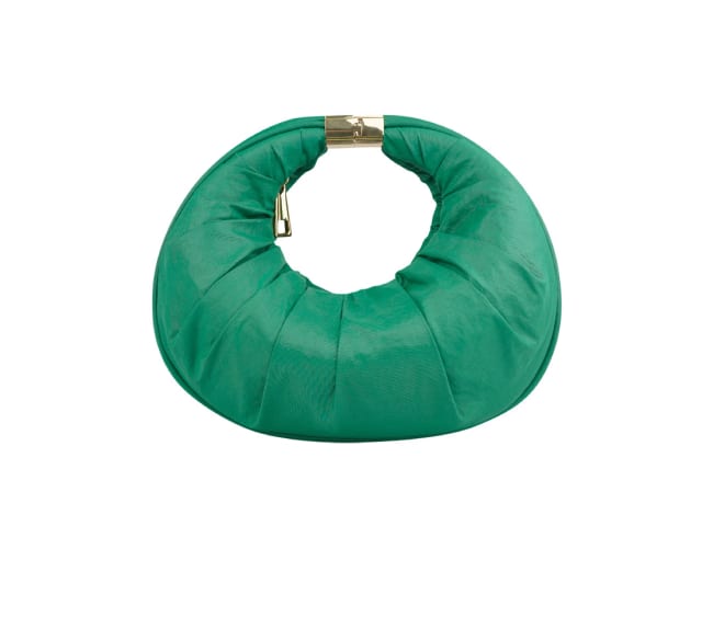 Puff Bag, Emerald