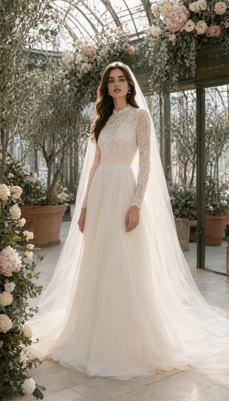 Tendências 2025: Vestidos de Noiva de Renda Luxuosos