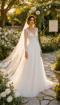 Vestidos de Noiva de Luxo Criados por IA