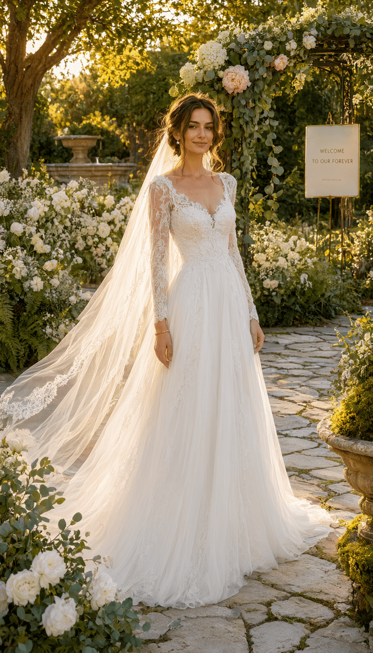 Vestidos de Noiva de Luxo Criados por IA