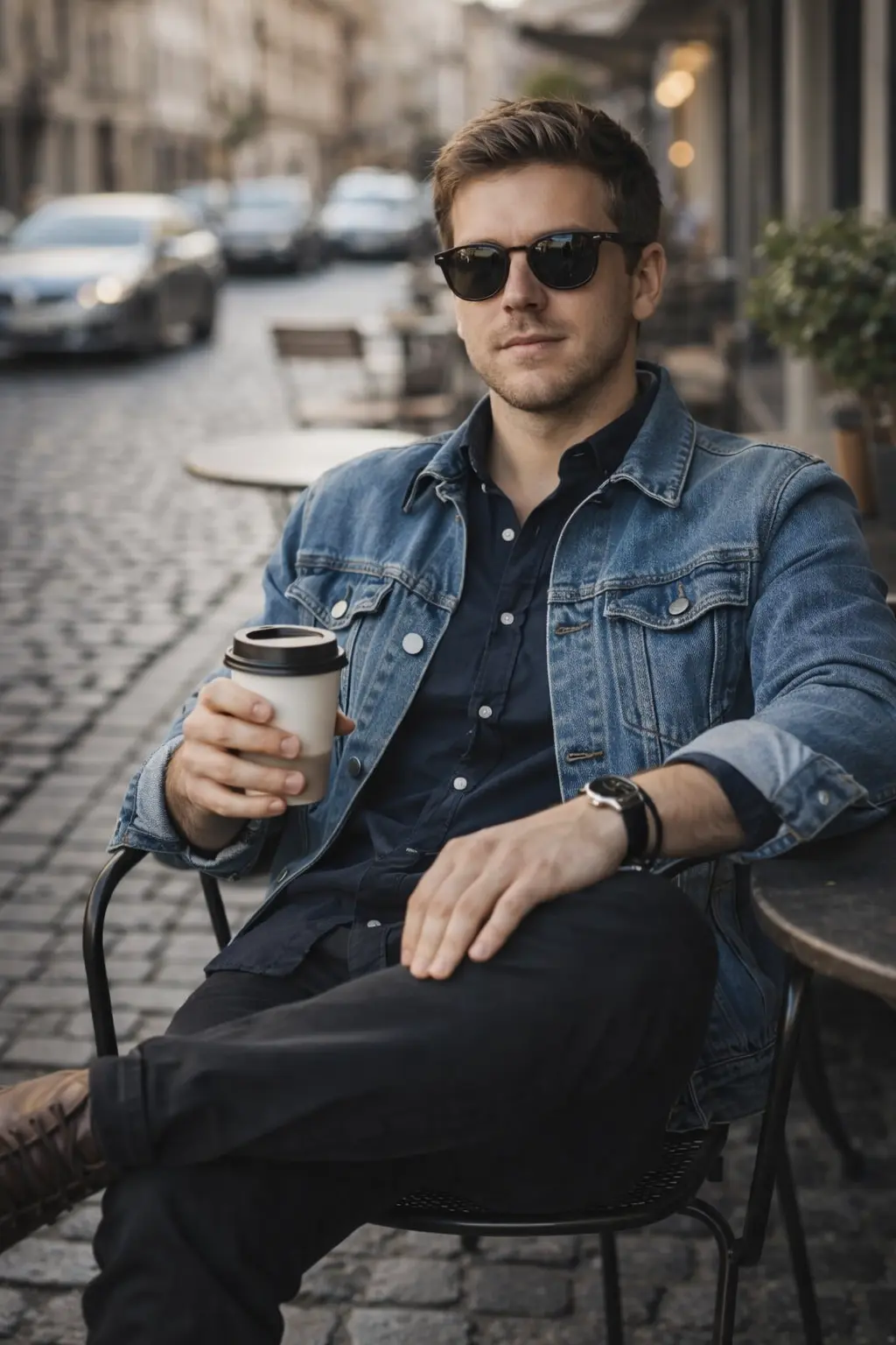 AI Output: LinkedIn Casual AI Headshot Prompt – Turn Photo into Professional Lifestyle Profile Picture