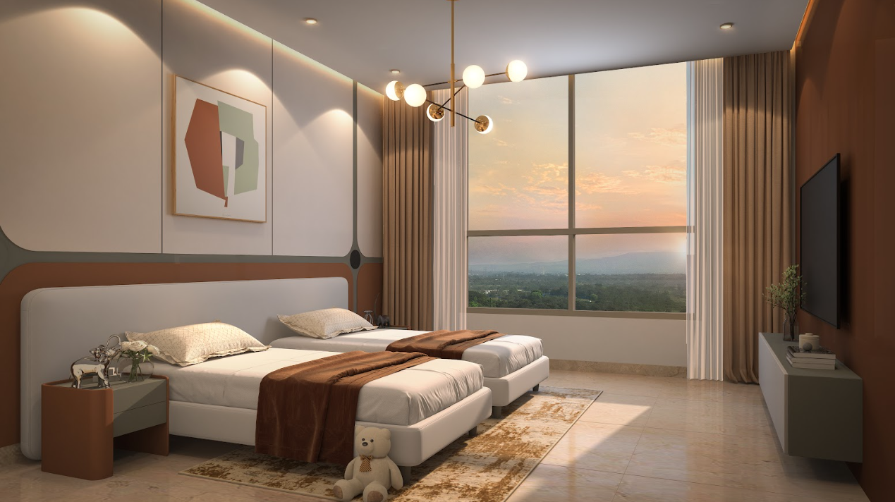 Hiranandani Arcadia - 3 BHK (1282 sq.ft) image 3