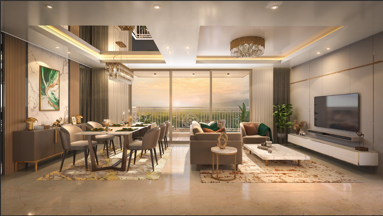 Hiranandani Arcadia - 3 BHK (1282 sq.ft) image 1