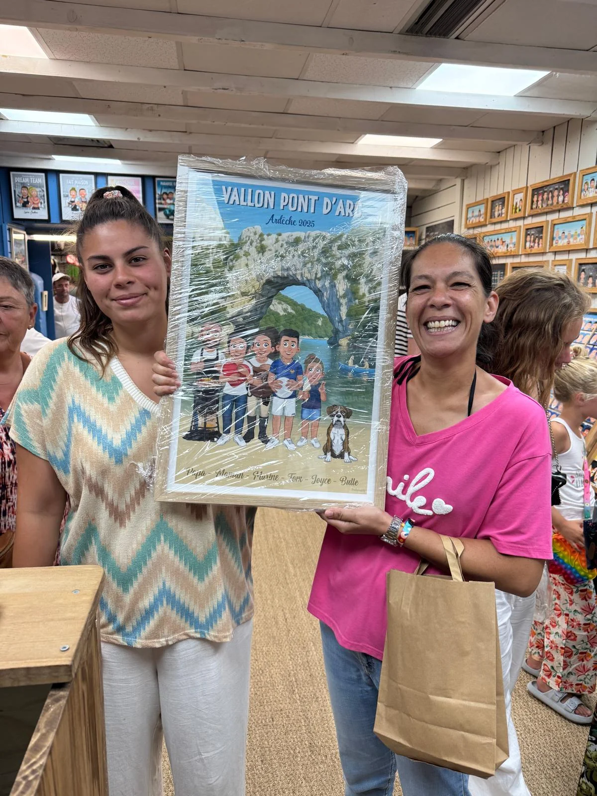 Mother and Daughter Vallon Pont d'Arc