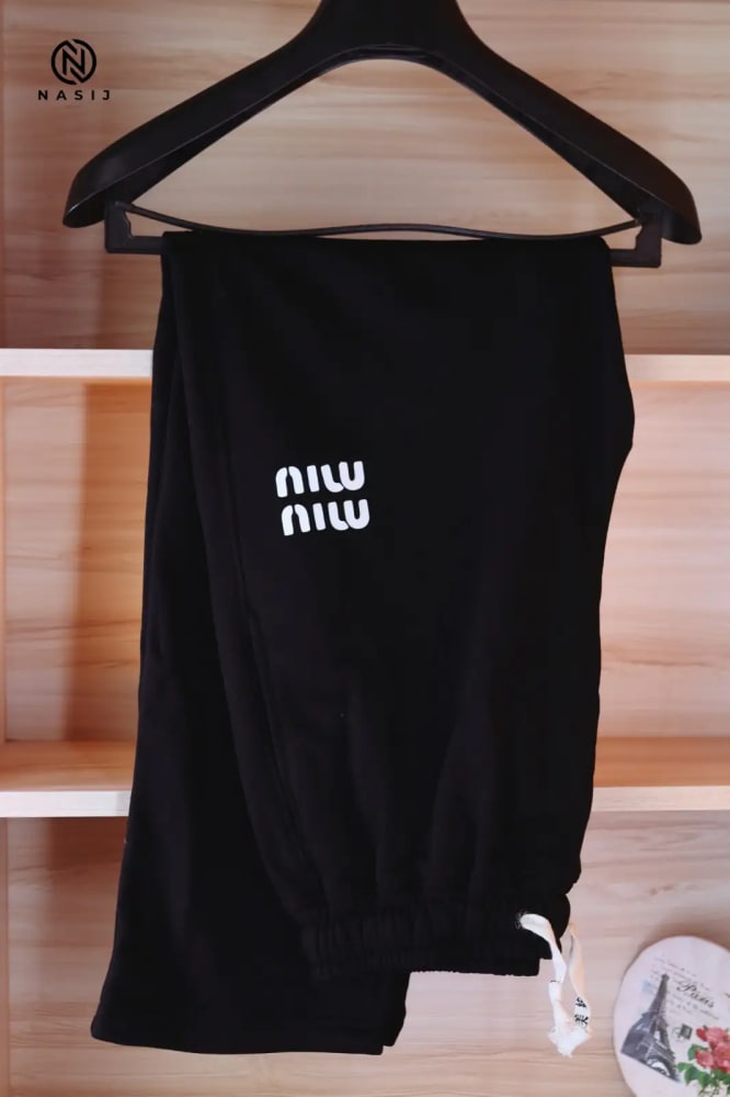 بنطلون وايد ليج - color أسود