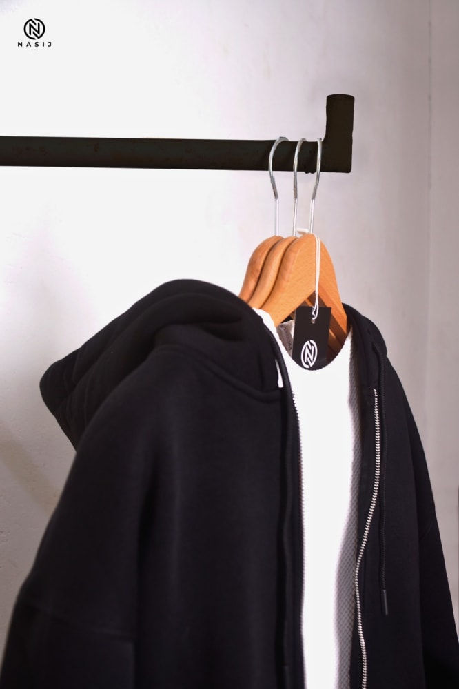 سويت شيرت بوكس فيت - color أسود