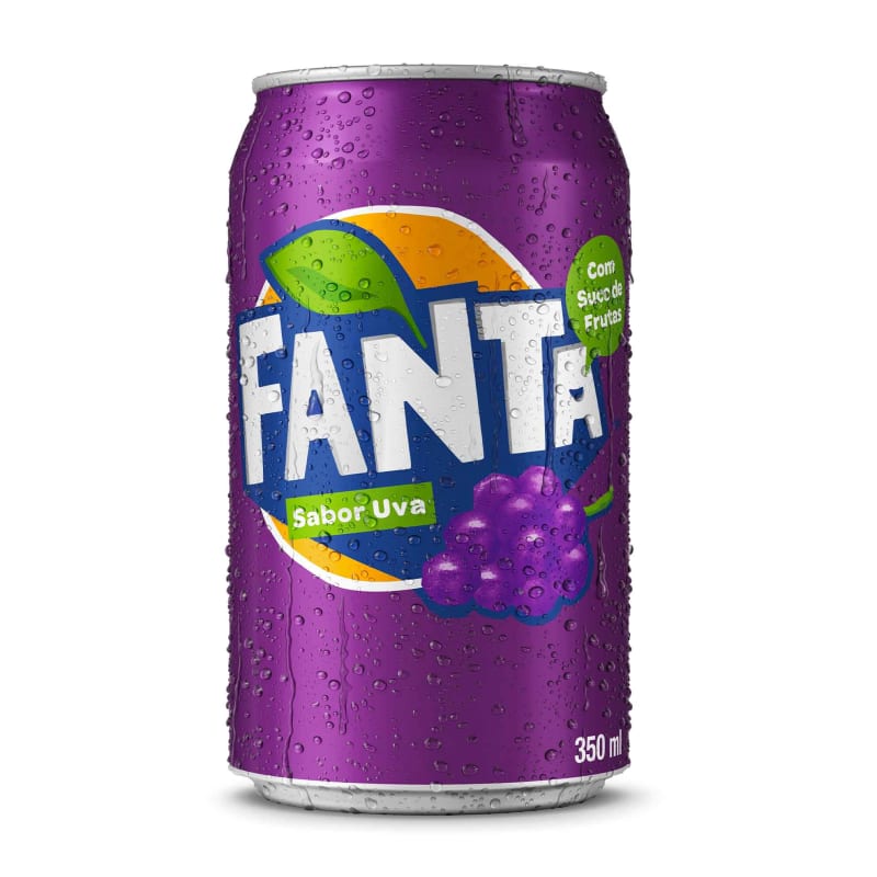 Fanta uva lata 350ml