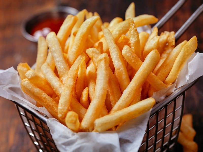Batata frita pequeno