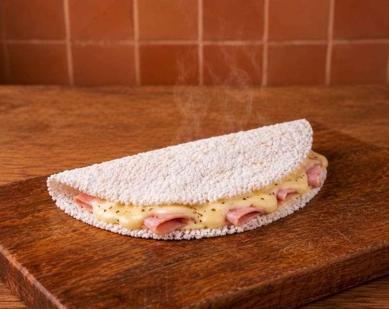 Tapioca De Queijo Presunto