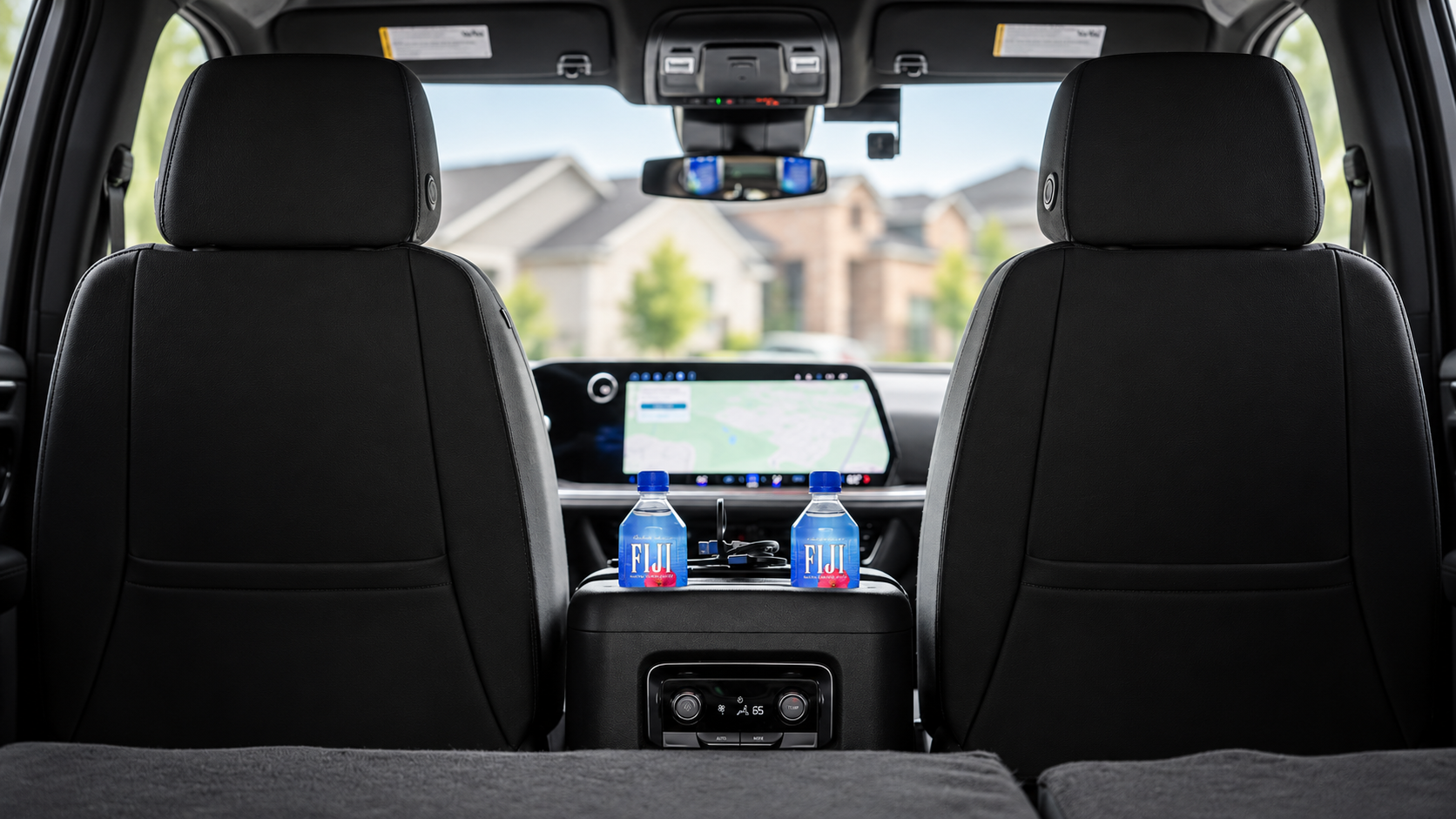 Suburban 2025 LT interior detail 1