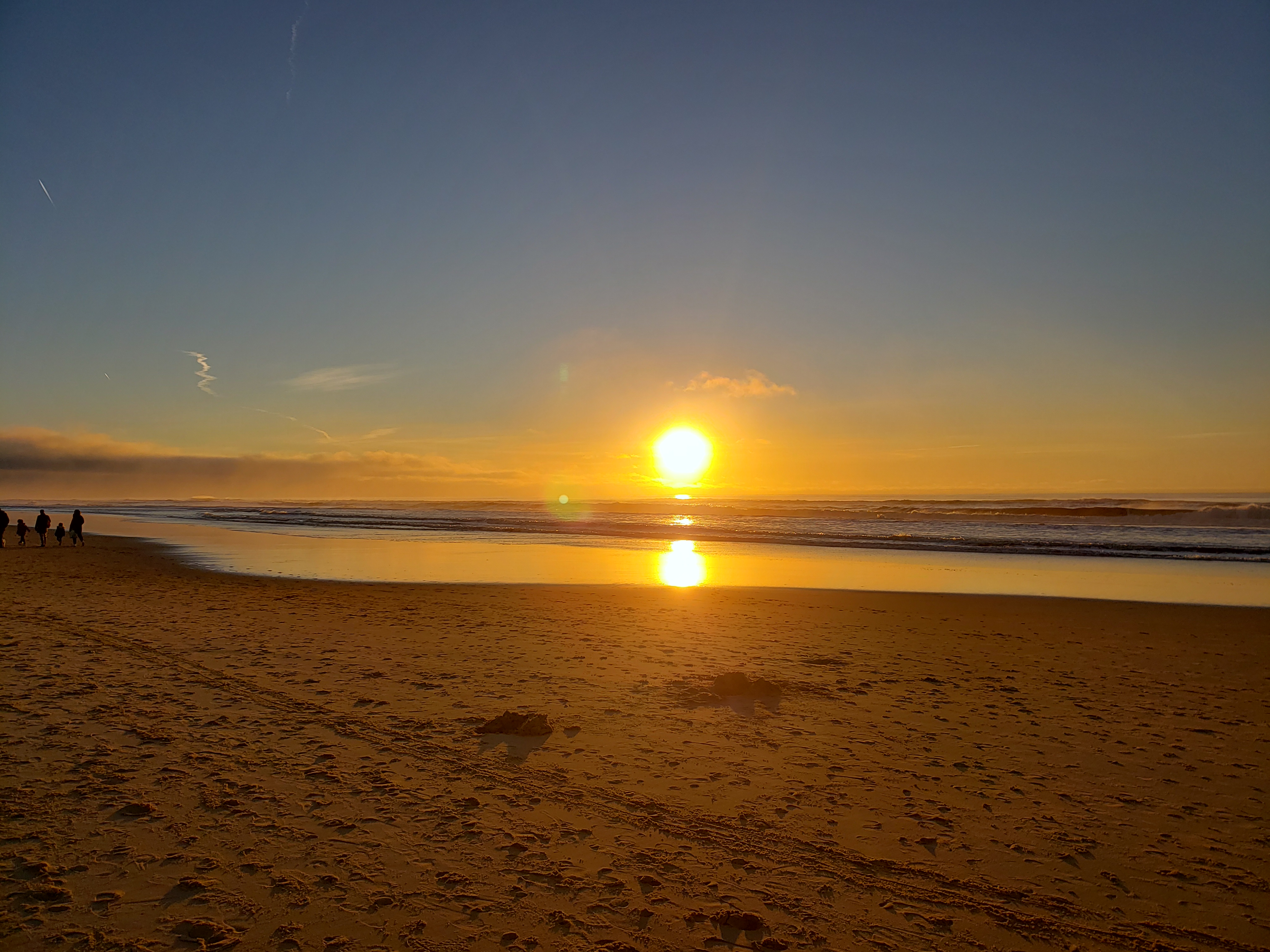 Couché soleil Noël 2024