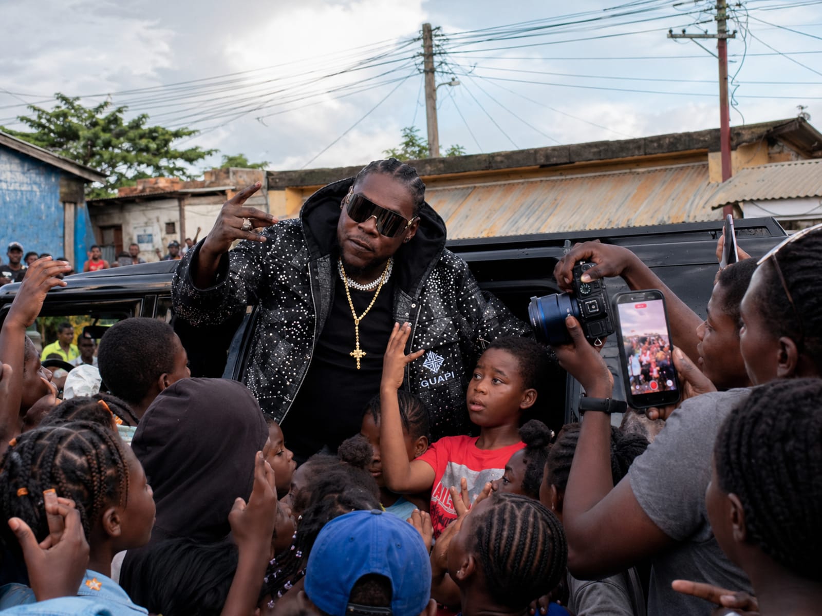 Vybz Kartel in the World Boss Victory video frame