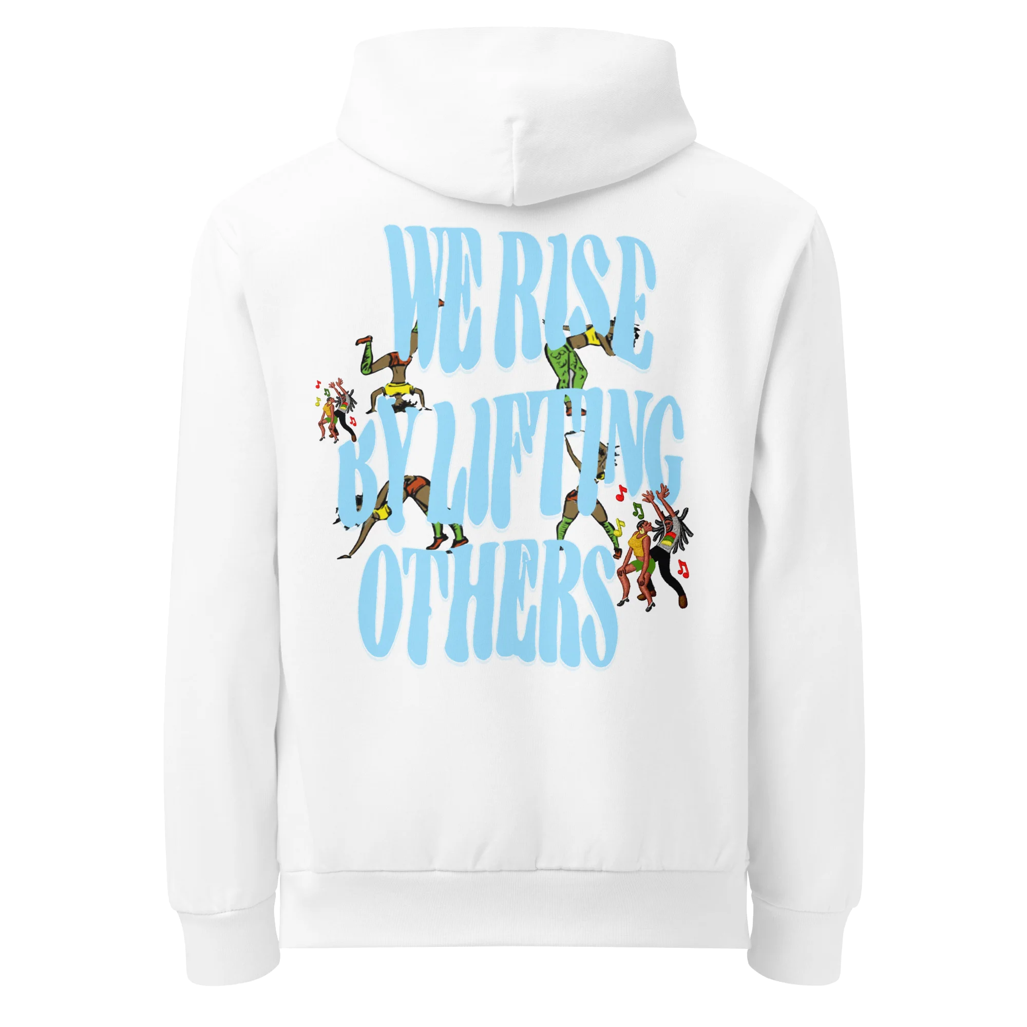 Dancehall Pulse Holyard white hoodie