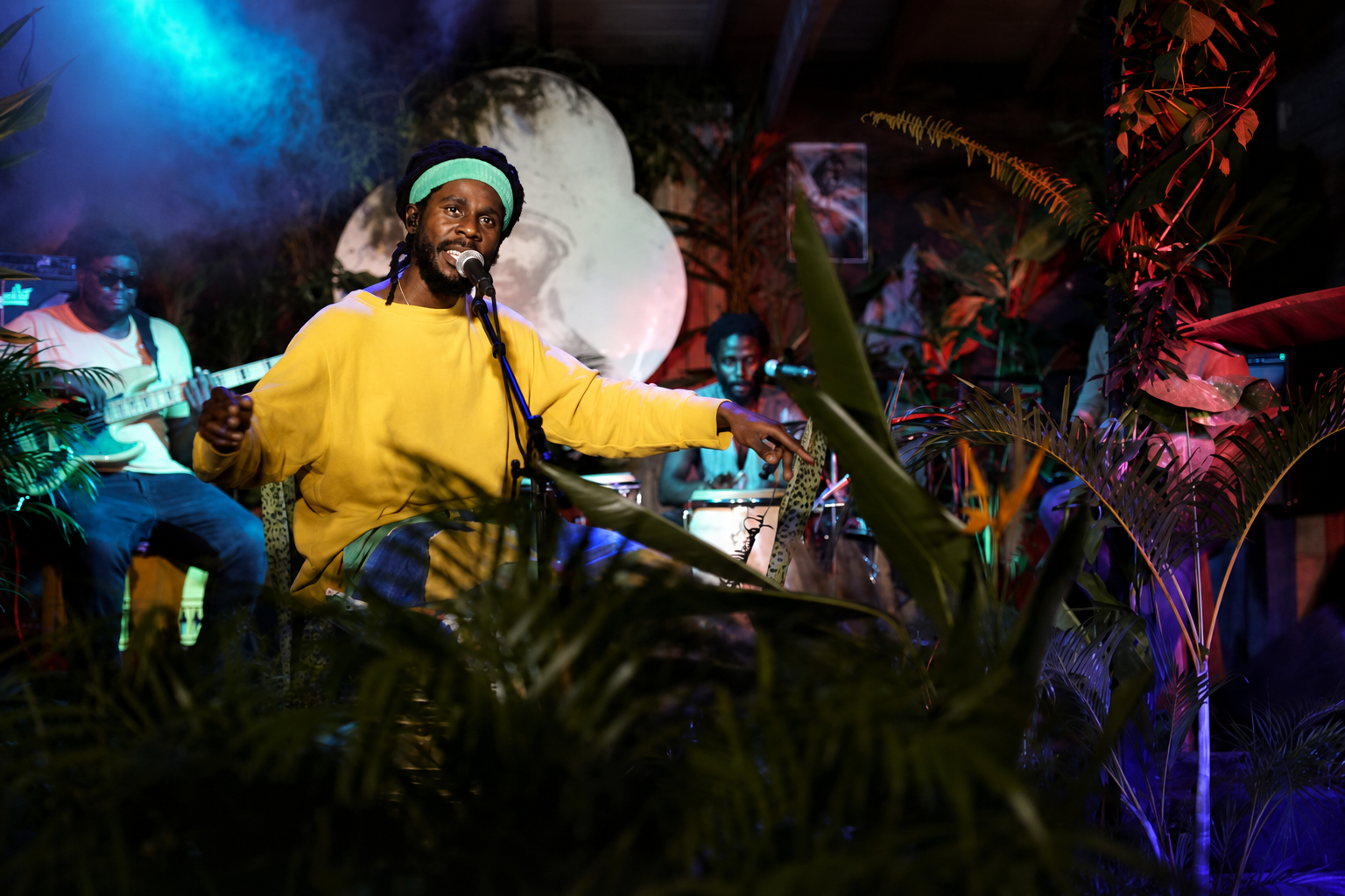 Chronixx reggae crowd connection Holyard