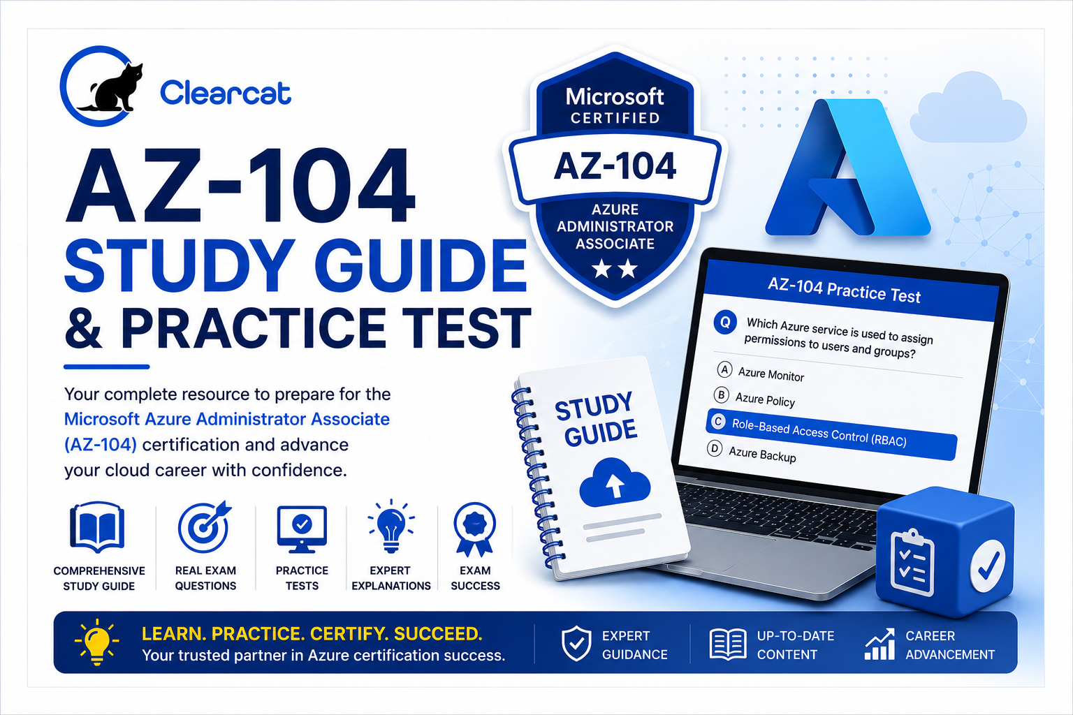AZ-104 Study Guide and Practice Test