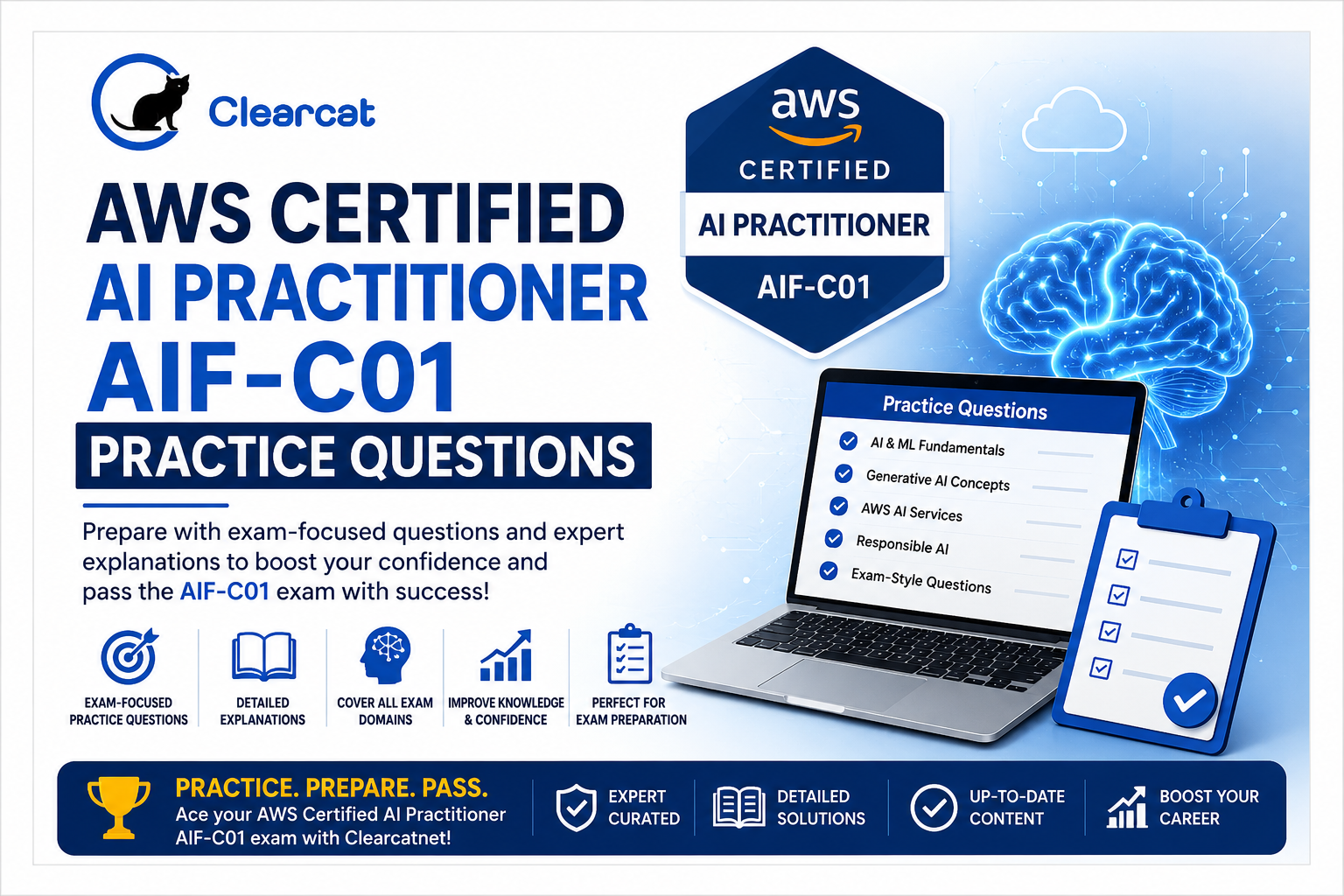 AWS Certified AI Practitioner AIF-C01 Practice Questions