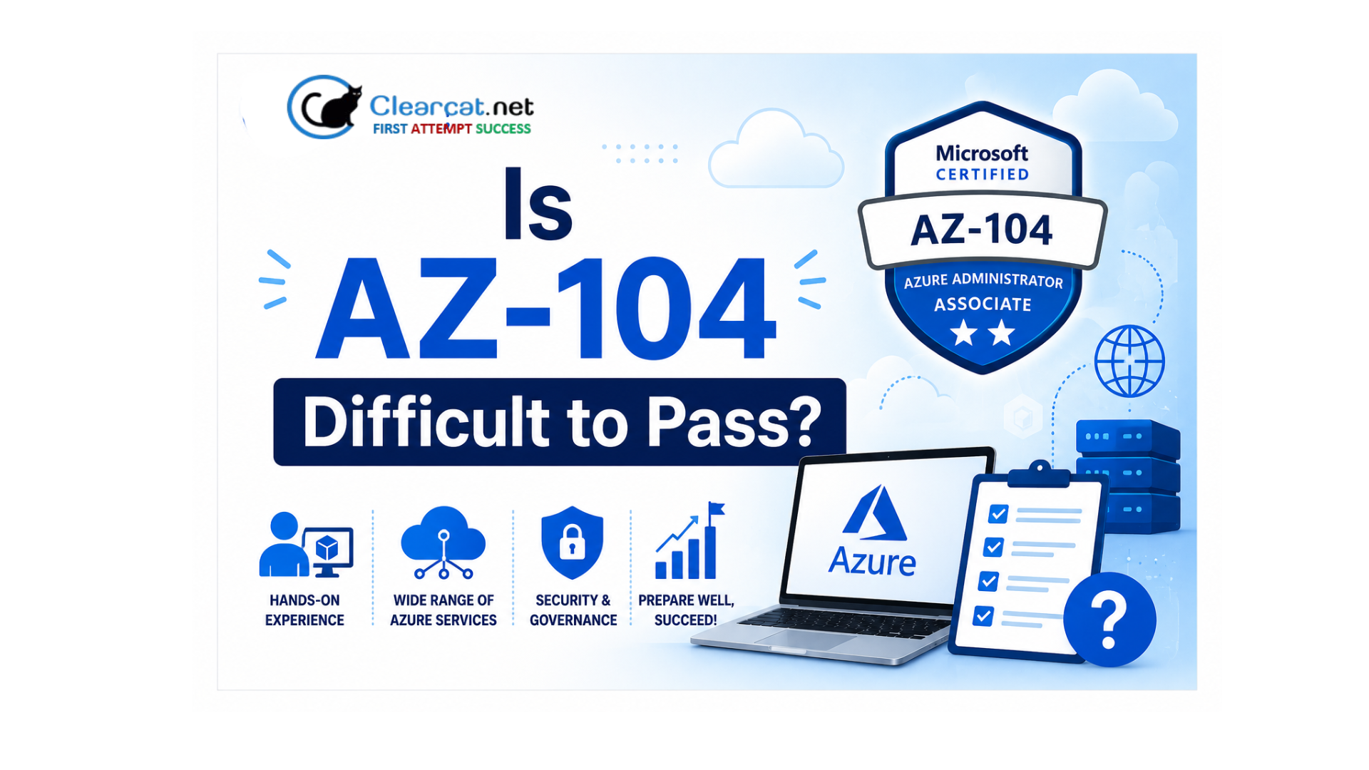 Is AZ-104 Difficult to Pass?