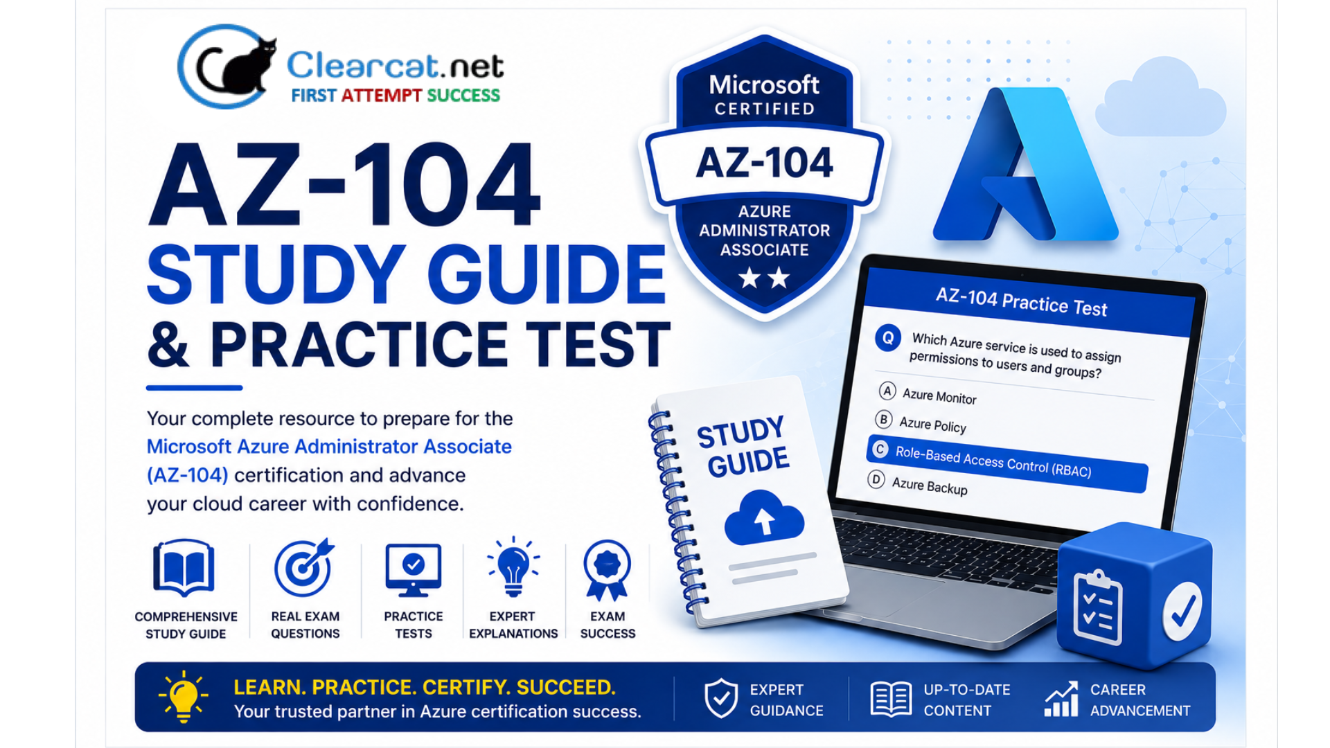 AZ-104 Study Guide and Practice Test