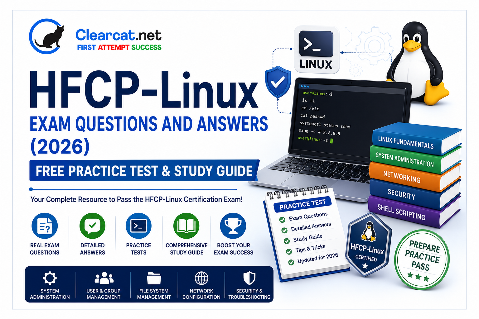 HFCP-Linux Exam Questions and Answers (2026) – Free Practice Test & Study Guide