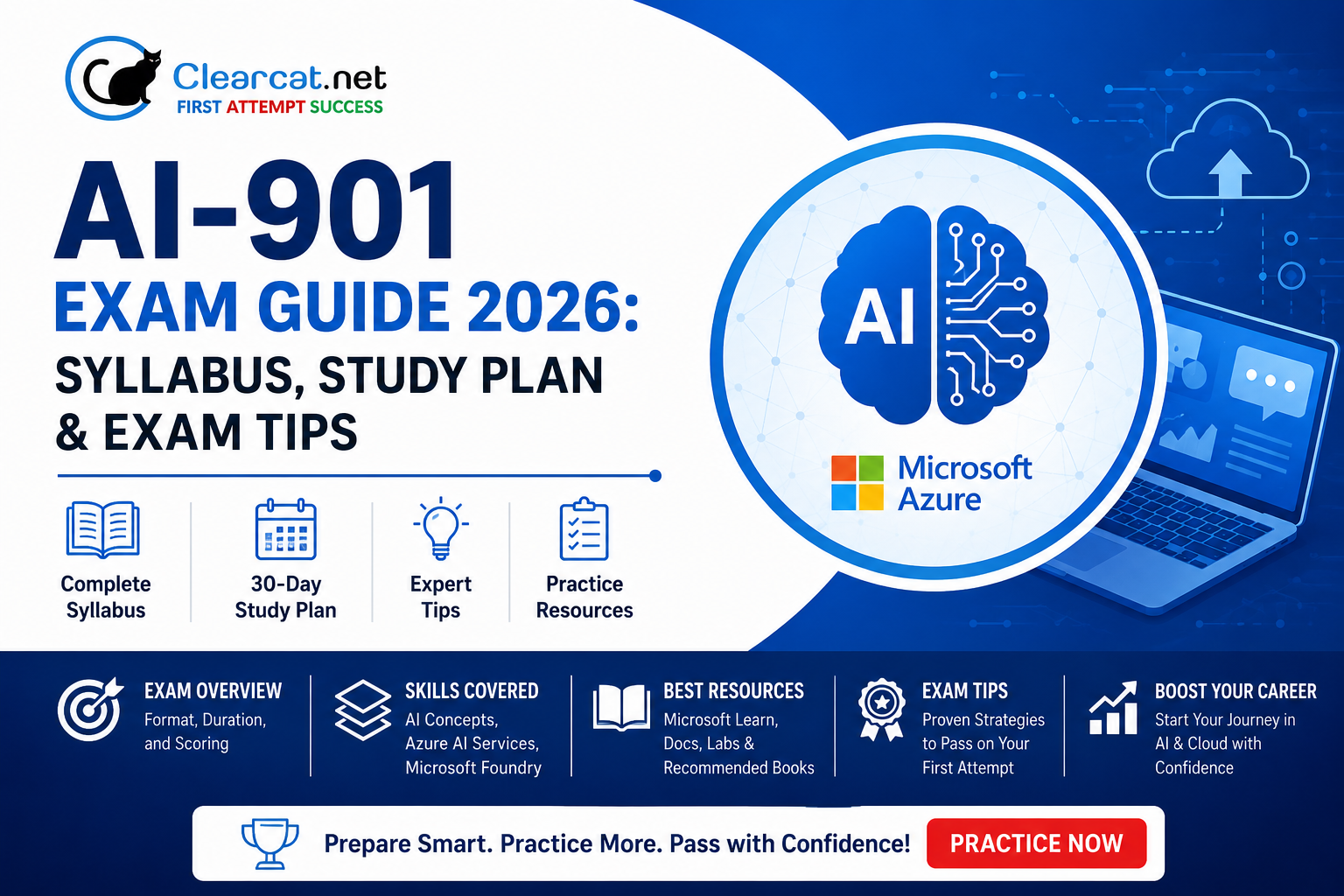 AI-901 Exam Guide 2026: Syllabus, Study Plan & Exam Tips