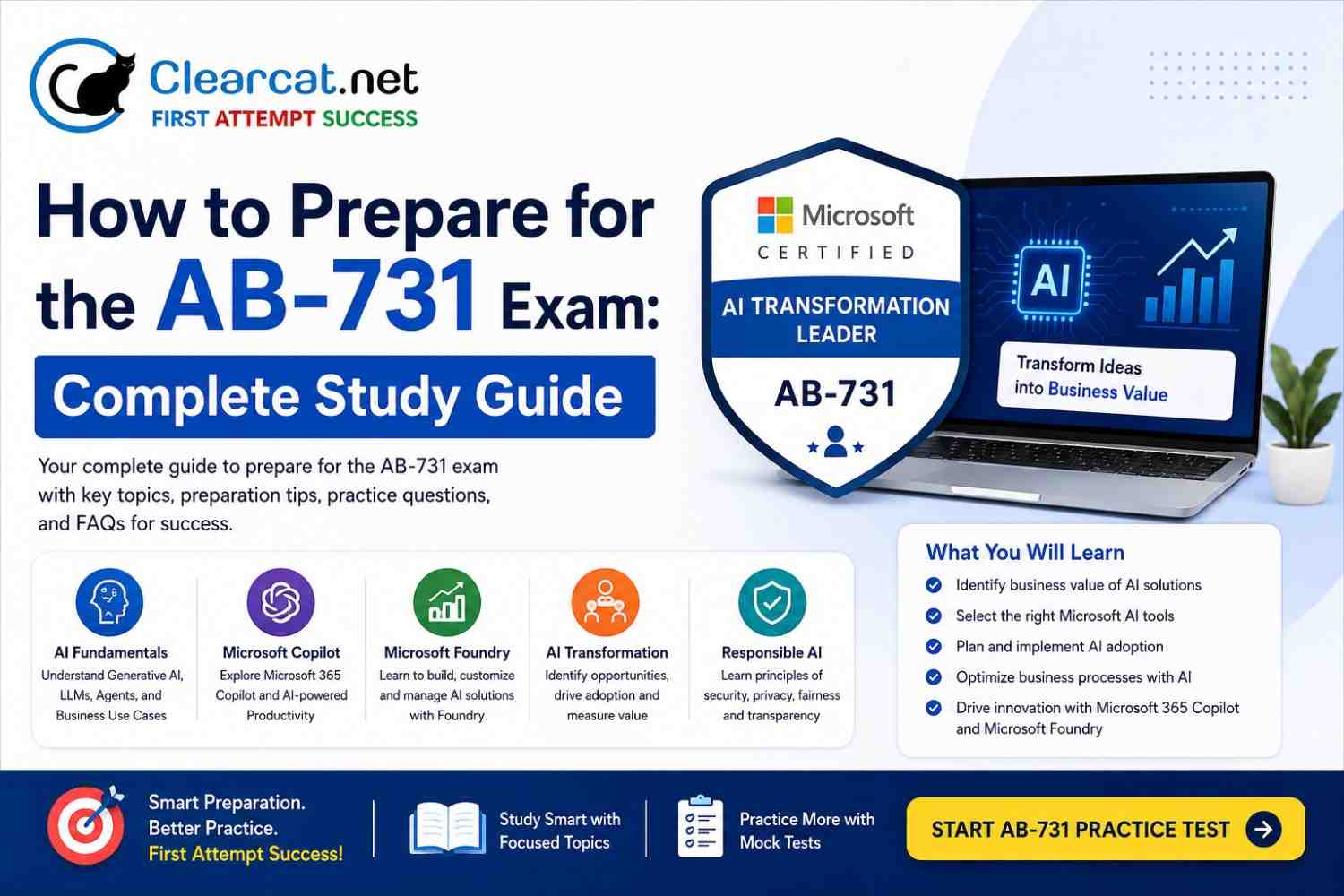 How to Prepare for the AB-731 Exam: Complete Study Guide