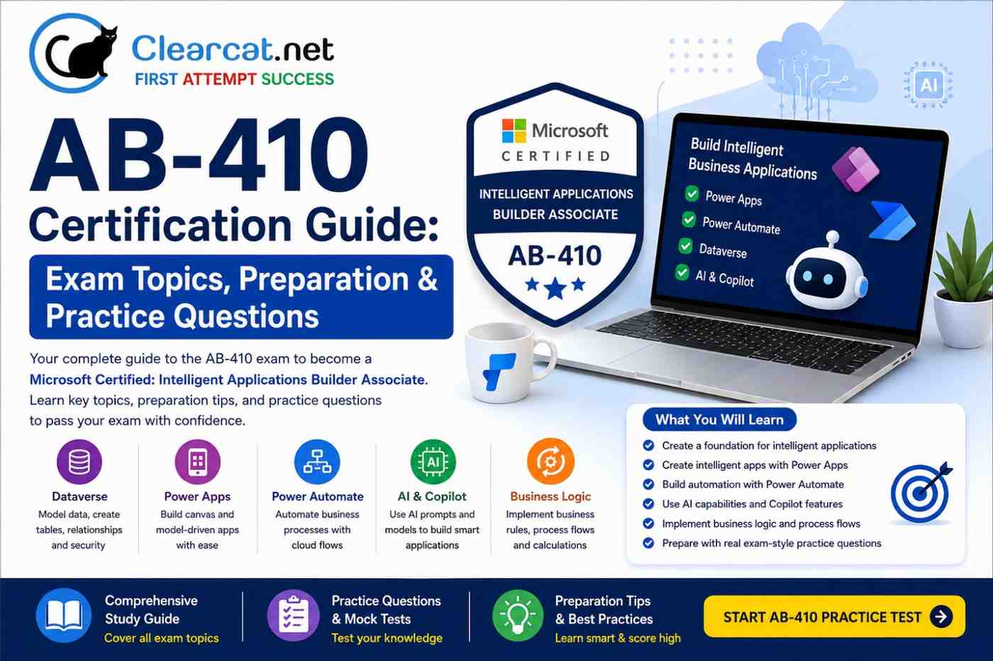 AB-410 Certification Guide: Exam Topics, Preparation & Practice Questions